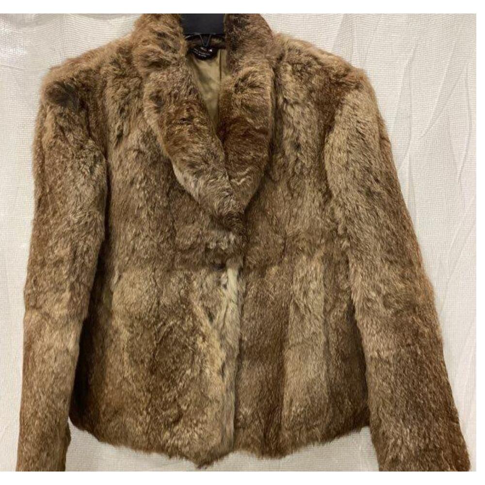 Opera Women's Rabbit Fur Coat Size Large